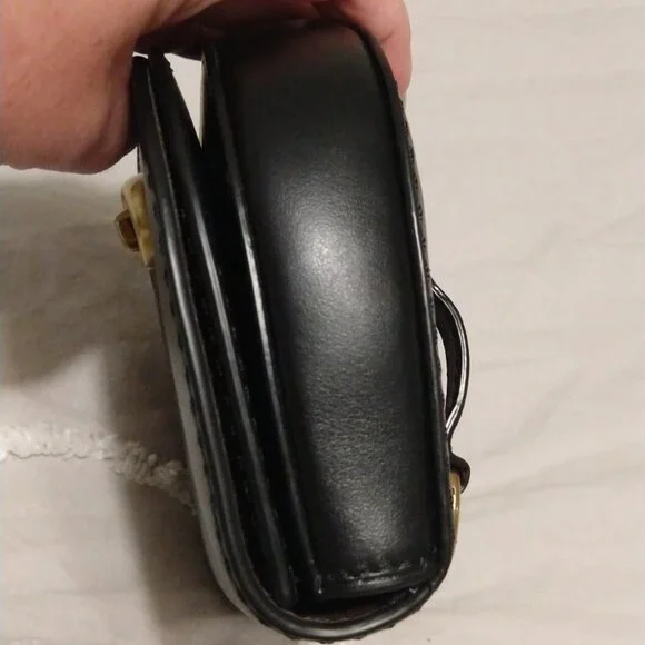 COACH SADDLE BELT BAG in supple black leather - Picture 11 of 16